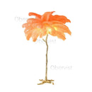 Axyaa Nordic Feather Floor Lamp - Elegant Ostrich Design for Luxury Home Decor