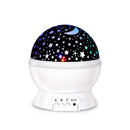 Axyaa Starry Night Light Projector 360° Rotation 12 Color Changing LED USB Lamp