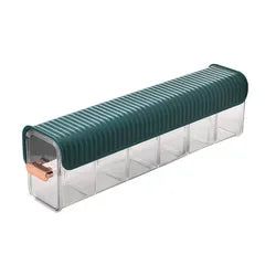 Axyaa Wall-mounted Underwear Sock Storage Box: Space-saving Large Compartment Case