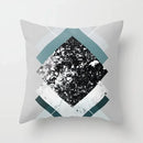 Axyaa Geometric Abstract Polyester Cushion Cover 45x45cm