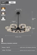 Nordic Luxe Pendant Light for Living Room, Bedroom, Dining Room by Axyaa