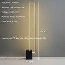 Axyaa Modern Black LED Floor Lamp Indoor Lighting with Foot Switch