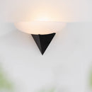 Nordic Glass Mirror Wall Lamp by Axyaa - Vintage Bauhaus Design Night Light
