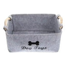 Axyaa Large Dog Toy & Pet Accessory Storage Basket Bin