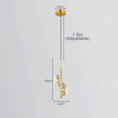 Axyaa Tricolor Acrylic LED Wall Sconces for Living Room & Hotel Hallway