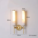 Axyaa Marble Copper Luxury Wall Lamp for Hotel Homestay, Living Room, Bedroom