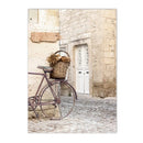 Nordic Village Wall Art Canvas Painting Motorcycle Car Bike Palm Leaf Home Decor Axyaa