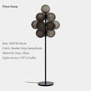 Axyaa Contemporary Grape Chandelier: Glass Ball Pendant Lamp for Living Room, Bedroom, and More