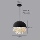 Axyaa Luxury Crystal Chandelier Pendant Lights for Home Dining Room Decor