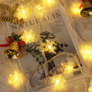 Axyaa Snowflake Fairy String Lights: Christmas & Wedding Decor