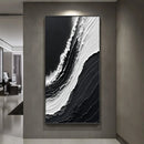 Sandstone Abstract LED Hanging Painting by Axyaa for Modern Decor in Living Rooms & Corridors
