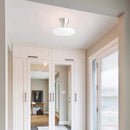 Axyaa Mushroom Ceiling Light - Antique Style Minimalist Italian Glass Lamp for Living Room