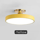 Axyaa Modern Macaron Ceiling Light for Home Decor - Ideal for Living Room, Bedroom, Study.