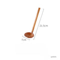 Axyaa Ramen Noodle Spoon: Japanese Wooden Eating Utensil for Korean Cuisine