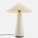 Axyaa Nordic Fabric Table Lamp LED Desk Lights for Modern Home Decoration
