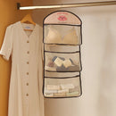 Axyaa Hanging Mesh Storage Bag - Multi-Purpose Closet Organizer