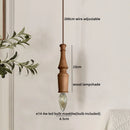 Axyaa Wood LED Pendant Chandelier Hanglampen