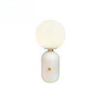 Axyaa Glass Table LED Night Light for Modern Luxury Bedroom