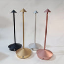 Axyaa Rechargeable Touch LED Table Lamp for Dining Hotel Bar Bedroom Decor