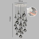 Axyaa Modern Glass Ball Pendant Light for Interior Lighting