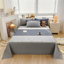 Axyaa Small Fresh Jet Cotton Sheet Single: Ideal for Student Dorms
