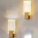 Axyaa Crystal Wall Lamp for Bedroom Living Room Staircase Background