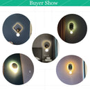 Axyaa Nordic Circle Ball Wall Lamps, Retro Minimalist Bedside Light, Gold