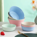 Axyaa Wheat Straw Dining Set: Bowls, Plates & Utensils