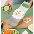 Axyaa Stainless Steel 5-in-1 Vegetable Slicer Cutter Grater Chopper