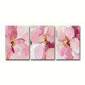 Axyaa Abstract Pink Peony Flower Canvas Print for Modern Home Decor