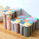 Axyaa Cereals Storage Box Sealed Jar with Lid - Keep Food Fresh