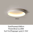 Axyaa Nordic LED Ceiling Lights for Modern Home Decor