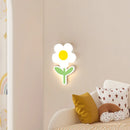Axyaa Kids LED Flower Wall Light for Bedroom Nursery Remote Control