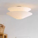 French Cream Umbrella Cloth Ceiling Lamp by Axyaa for Dining Room & Bedroom