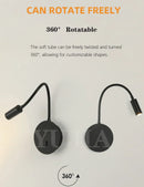 Axyaa Adjustable LED Wall Reading Lamp 3W Warm Light, Modern Design, Switch On/Off