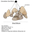 Axyaa Vine Art Lantern Chandelier Zen Tea Room Design