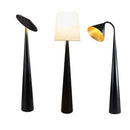 Axyaa Modern Luxe Black Floor Lamp for Home Office Bedroom Decor
