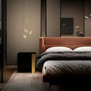 Axyaa Luxury Copper Pendant Light for Bedside & Restaurant, Modern Design