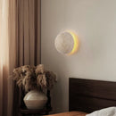 Axyaa Round Stone LED Wall Lamp for Dimmable Atmosphere Lighting in Various Spaces