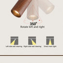 Axyaa Nordic Wood Grain LED Ceiling Light Spotlight for Home and Restaurant Decor