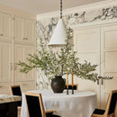 Axyaa Nordic Plaster Pendant Light for Living Room, Dining Room & Bedroom