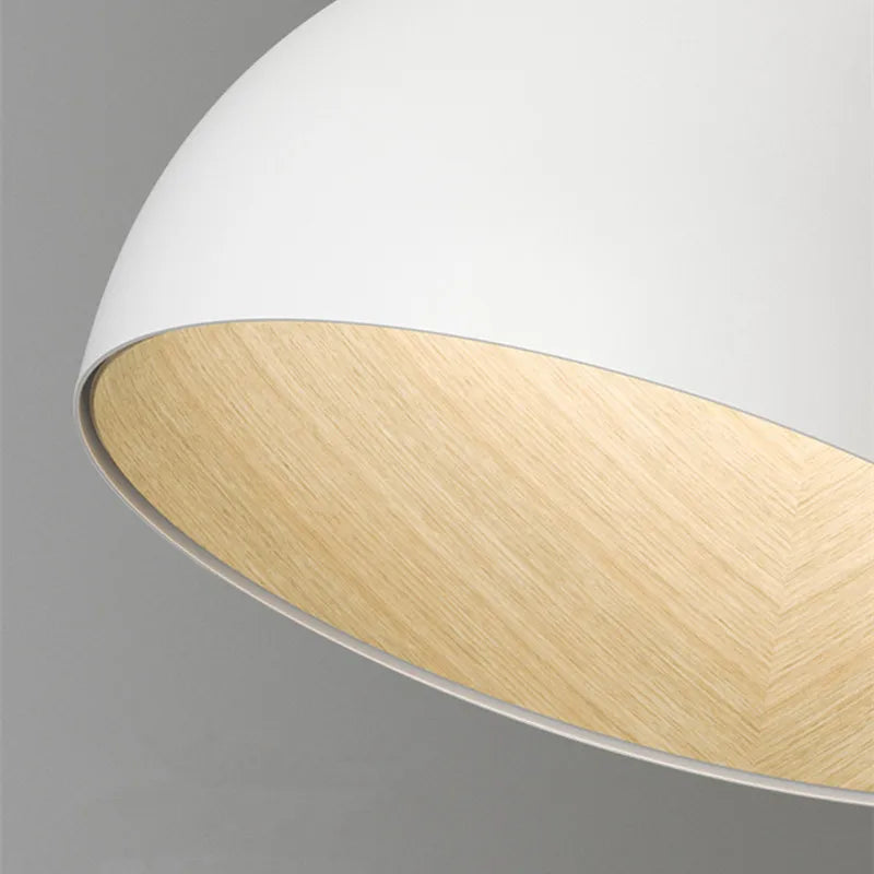 Axyaa Post-modern Wood Ceiling Light for Bedroom Living Room Kitchen Island