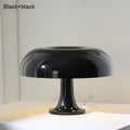 Axyaa Black Mushroom Lamp with E14 Base for Stylish Lighting