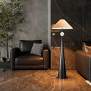 Axyaa Nordic LED Floor Lamp - Modern Minimalist Wabi-Sabi Style for Living Room & Bedroom