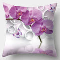 Axyaa Retro Flowers Pillowcase 45cmX45cm Square Sofa Cushion Cover