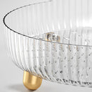 Axyaa Cosmetic Organizer: 360° Rotating Transparent Display Shelf for Makeup Storage