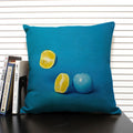 Axyaa Cactus Pineapple Pattern Cushion Cover 45x45 Linen Pillowcase