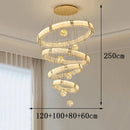 Axyaa Crystal Chandelier Pendant Light for Living Room and Bedroom