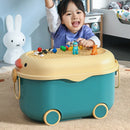 Axyaa Kids Toy Storage Box: Large Capacity Household Organizer for Snacks, Clothes, and More