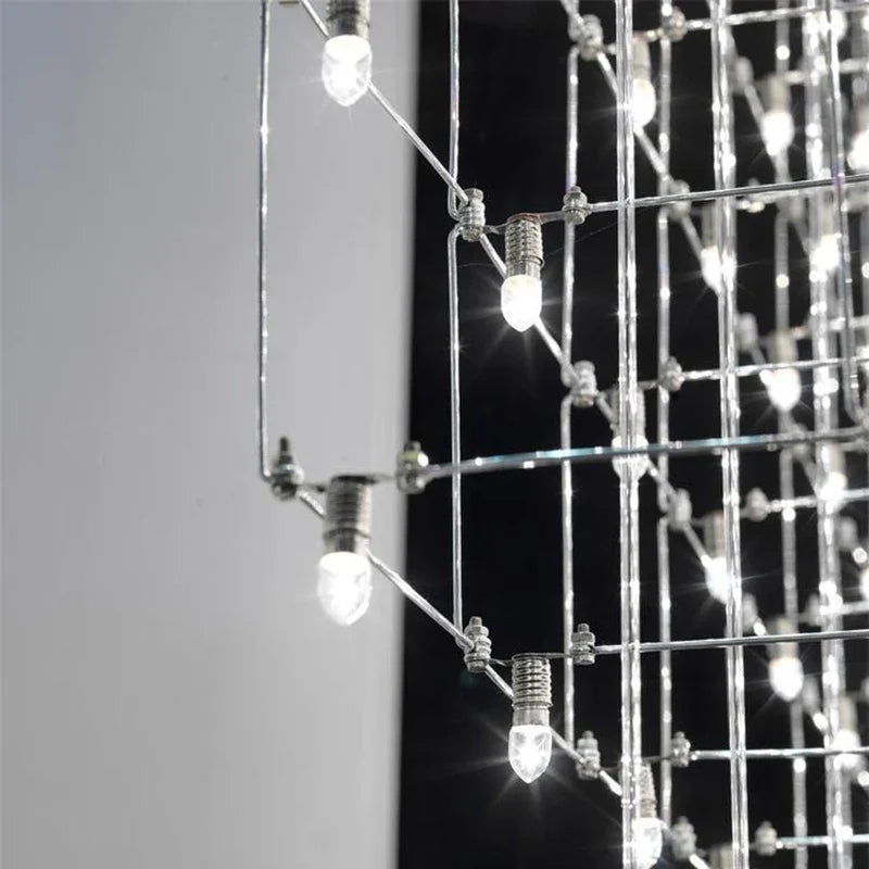 Axyaa Nordic Luxury LED Chandeliers: Customized Indoor Lighting Fixture